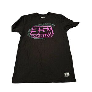 New Era White Sox 35 & Shields T-shirt Men's Medium Black MLB‎ Baseball